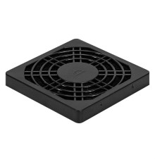 Exegate EX295253RUS Решетка для вентилятора с фильтром 70х70 ExeGate EG-070PSFB (70x70 мм, пластиковая, квадратная, с пылевым фильтром, черная)