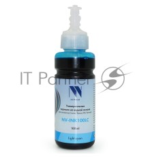 Чернила совместимые NV-INK100U Light Cyan универсальные на водной основе для аппаратов Сanon/Epson/НР/Lexmark (100ml) (Китай)