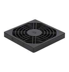 Exegate EX295254RUS Решетка для вентилятора с фильтром 80х80 ExeGate EG-080PSFB (80x80 мм, пластиковая, квадратная, с пылевым фильтром, черная)