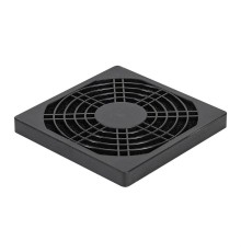 Exegate EX295255RUS Решетка для вентилятора с фильтром 90х90 ExeGate EG-090PSFB (90x90 мм, пластиковая, квадратная, с пылевым фильтром, черная)