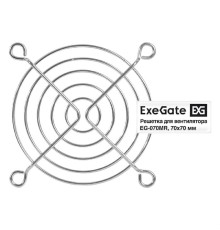 Exegate EX295260RUS Решетка для вентилятора 70x70 ExeGate EG-070MR (70x70 мм, металлическая, круглая, никель)