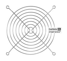 Exegate EX295264RUS Решетка для вентилятора 140x140 ExeGate EG-140MR (140x140 мм, металлическая, круглая, никель)