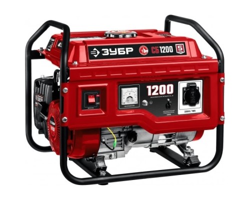 [Генераторы, Блоки автоматики] ЗУБР  1200 Вт, бензиновый генератор (СБ-1200)