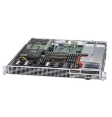 Supermicro CSE-514-R407W 1U, Support WIO MB, max MB size 12.3