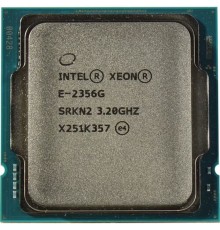 Процессор/ APU LGA1200 Intel Xeon E-2356G (Rocket Lake, 6C/12T,3.2/5GHz, 12MB, 80W, UHD Graphics P750)