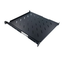 5bites Полка-слайдер выдвижная CS200-800B для сетевого шкафа D=800 / 483*450*1U / 19” / BLACK