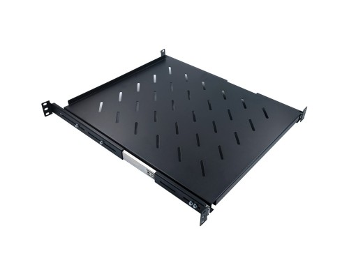 [Монтажный шкаф] 5bites Полка-слайдер выдвижная CS200-800B для сетевого шкафа D=800 / 483*450*1U / 19” / BLACK