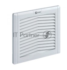 Решетка вентиляционная с фильтром 176x176мм IP54 PROxima EKF EXF170