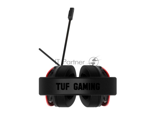 Игровые наушники ASUS TUF Gaming H3  чёрно-красные (7.1 виртуально, 50мм, неодимовые магниты, 32 Ом, 20~20000 Гц, микрофон, USB, PC, Mac, PS4, Nintendo Switch, Xbox One, 90YH02AR-B1UA00)