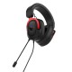 Игровые наушники ASUS TUF Gaming H3  чёрно-красные (7.1 виртуально, 50мм, неодимовые магниты, 32 Ом, 20~20000 Гц, микрофон, USB, PC, Mac, PS4, Nintendo Switch, Xbox One, 90YH02AR-B1UA00)