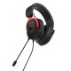Игровые наушники ASUS TUF Gaming H3  чёрно-красные (7.1 виртуально, 50мм, неодимовые магниты, 32 Ом, 20~20000 Гц, микрофон, USB, PC, Mac, PS4, Nintendo Switch, Xbox One, 90YH02AR-B1UA00)