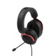 Игровые наушники ASUS TUF Gaming H3  чёрно-красные (7.1 виртуально, 50мм, неодимовые магниты, 32 Ом, 20~20000 Гц, микрофон, USB, PC, Mac, PS4, Nintendo Switch, Xbox One, 90YH02AR-B1UA00)