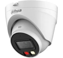 DAHUA DH-IPC-HDW1239VP-A-IL-0280B Уличная турельная IP-видеокамера SmartDualLight 2Мп, 1/2.8” CMOS, объектив 2.8мм, обнаружение людей, микрофон, ИК 30м, LED 20м, IP67, металл