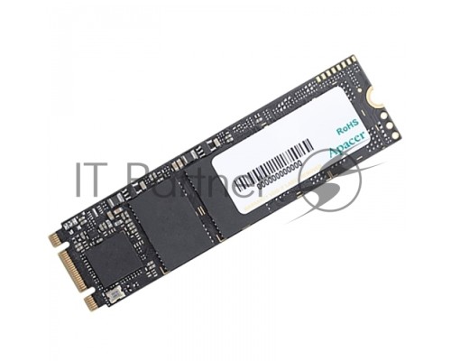 M.2 2280 128GB Apacer AS228AP2 Industrial SSD 85.DCD60.B009C PCIe Gen3x2 with NVMe, 1500/450, IOPS 90/100K, MTBF 1.5M, 3D TLC, 100TBW, Bulk