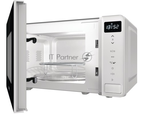 Микроволновая печь Gorenje MO20S4W белый, 20 л, 800 Вт, переключатели - сенсор