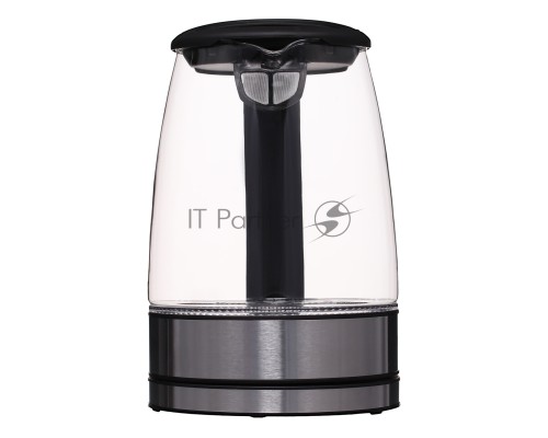 Чайник электрический Starwind SKG5210 1.7л. 2200Вт черный/серебристый (корпус: стекло)