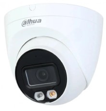 DAHUA DH-IPC-HDW2449TP-S-LED-0280B Уличная турельная IP-видеокамера FullColor 4Мп, 1/2.9” CMOS, объектив 2.8мм, видеоаналитика, микрофон, LED 30м, IP67, металл/пластик