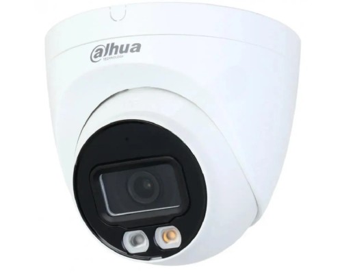 [Видеонаблюдение] DAHUA DH-IPC-HDW2449TP-S-LED-0360B Уличная турельная IP-видеокамера FullColor 4Мп, 1/2.9” CMOS, объектив 3.6мм, видеоаналитика, микрофон, LED 30м, IP67, металл/пластик