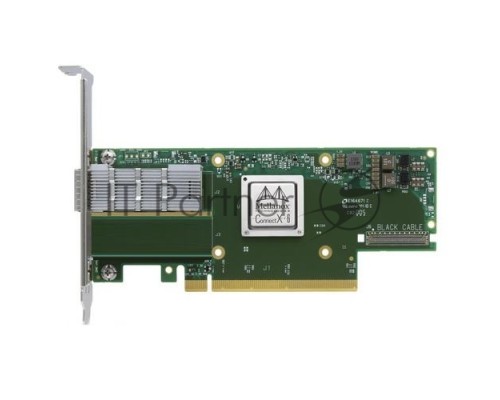 Адаптер Infiniband ConnectX®-6 VPI adapter card, HDR IB (200Gb/s) and 200GbE, single-port QSFP56, PCIe4.0 x16, tall bracket