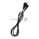 Кабель компьютер-розетка 220V EURO VDE 3G*1.0mm2 медь TELECOM TE021-CU 1,8м
