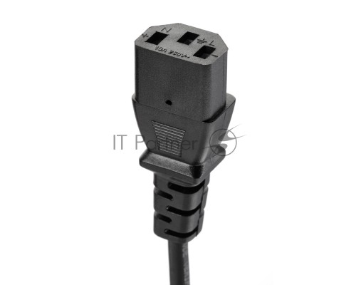 Кабель компьютер-розетка 220V EURO VDE 3G*1.0mm2 медь TELECOM TE021-CU 1,8м