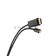 Кабель-адаптер USB 3.1 Type-Cm --> DP(m) 3840x2160@30Hz, 1m VCOM <CU422C-1M> Кабель-адаптер USB 3.1 Type-Cm --> DP(m) 3840x2160@30Hz, 1m VCOM <CU422C-1M>
