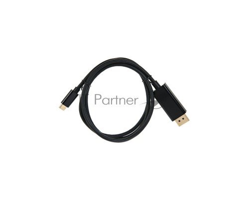 Кабель-адаптер USB 3.1 Type-Cm --> DP(m) 3840x2160@30Hz, 1m VCOM <CU422C-1M> Кабель-адаптер USB 3.1 Type-Cm --> DP(m) 3840x2160@30Hz, 1m VCOM <CU422C-1M>