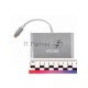 Кабель-адаптер USB3.1 Type-CM-->HDMI+USB3.0+RJ45+PD charging  VCOM <CU455> Кабель-адаптер USB3.1 Type-CM-->HDMI+USB3.0+RJ45+PD charging  VCOM <CU455>
