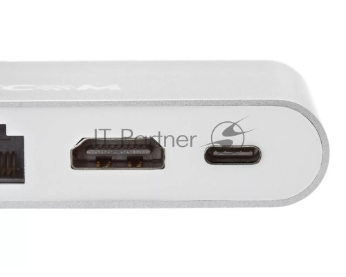 Кабель-адаптер USB3.1 Type-CM-->HDMI+USB3.0+RJ45+PD charging  VCOM <CU455> Кабель-адаптер USB3.1 Type-CM-->HDMI+USB3.0+RJ45+PD charging  VCOM <CU455>