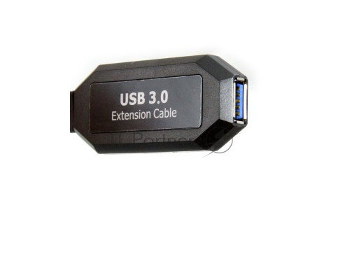 Кабель-адаптер USB3.0-repeater, удлинительный активный <Am-->Af> 10м VCOM <CU827>
