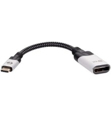 Aдаптер USB 3.1 Type-Cm --> DP A(f) 8K@60Hz, 0.15m ,Alum ,VCOM <CU422MV-8K>