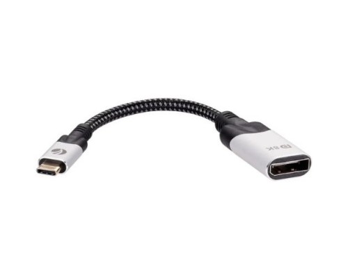 [кабели] Aдаптер USB 3.1 Type-Cm --> DP A(f) 8K@60Hz, 0.15m ,Alum ,VCOM <CU422MV-8K>