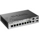 Коммутатор D-Link DGS-1100-10/ME/A2A Управляемый коммутатор 2-го уровня с 8 портами 10/100/1000Base-T и 2 комбо-портами 100/1000Base-T/SFP
