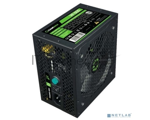 Блок питания GameMax VP-600-RGB 80+ ATX 600W, Ultra quiet