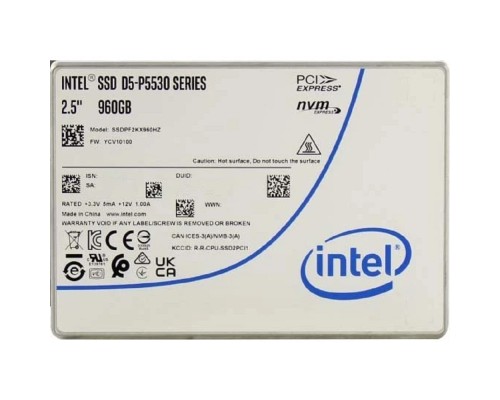 [накопитель] Intel SSD D5-P5530 Series, 960GB, U.2(2.5