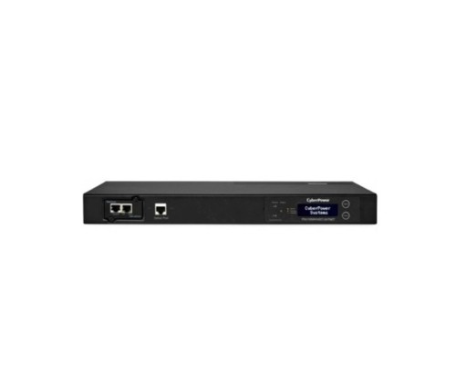 [Дополнительное оборудование CyberPower] CyberPower PDU44004 (PDU15SWHVIEC12ATNET) ATS {1U type, 10Amp,SNMP, plug IEC 320 C14, (12) IEC 320 C13}