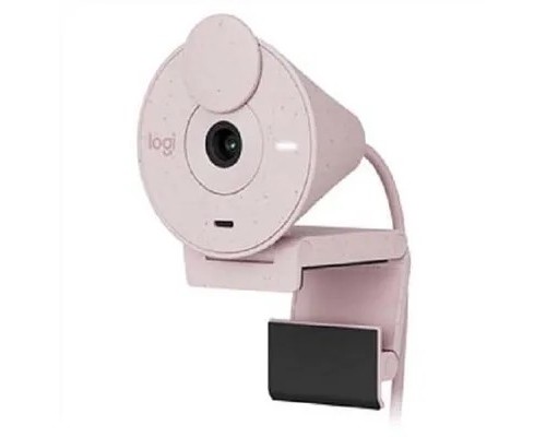 [Цифровая камера] Веб-камера/ Logitech Brio 300 Full HD webcam - ROSE - USB