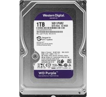 1TB WD Purple (WD11PURZ) {Serial ATA III, 5400- rpm, 64Mb, 3.5