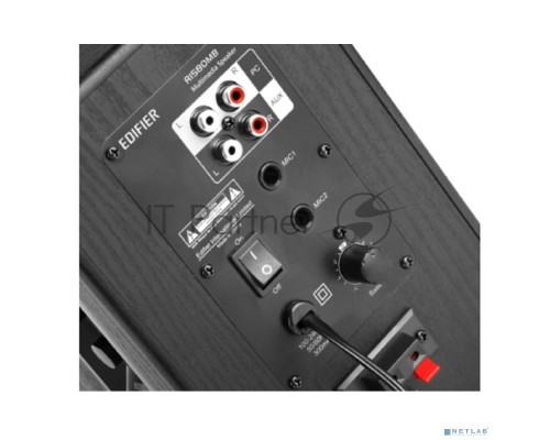 Колонки Edifier R1580MB {Активные, RMS 42W, 55-20000Гц, дерево,пульт ДУ} черный