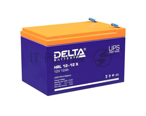 Батарея Delta HRL 12-12 X (12А\ч, 12В) свинцово- кислотный  аккумулятор