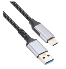 VCOM <CU401M-1M> Кабель USB3.2 Gen2, AM->CM, 10Gbs, All Shell 1м 