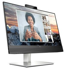 Монитор/ HP E24m G4 Conferencing FHD Monitor 23.8'' (1920 x 1080), IPS, 178/178, 5мс, 300nit, DP/DPout/HDMI, 5USB, Audio, cam/mic, LTSP, 1y