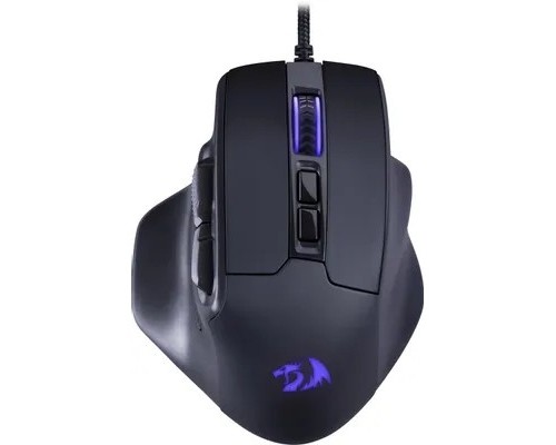 [Мышь] Redragon Проводная игровая мышь Bullseye RGB, 12400 DPI, 8 кнопок [71164]