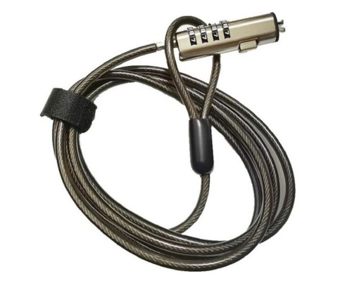 [Аксессуар к ноутбуку] Notebook lock NCL-105 {замок для защиты  новых ноутбуков маленький порт Nano security slot,,1,8м. }