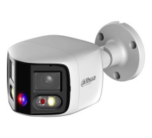 DAHUA DH-IPC-PFW3849SP-A180-E2-AS-PV-0280B Уличная цилиндрическая IP-видеокамера DUO с ИИ и активным сдерживанием 2x 4Мп, 1/2.7” CMOS, моторизованный объектив 2.8мм, видеоаналитика, ИК 25м, LED 25м