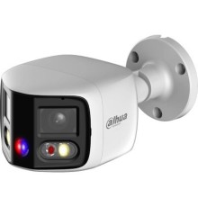 DAHUA DH-IPC-PFW3849SP-A180-E2-AS-PV-0280B Уличная цилиндрическая IP-видеокамера DUO с ИИ и активным сдерживанием 2x 4Мп, 1/2.7” CMOS, моторизованный объектив 2.8мм, видеоаналитика, ИК 25м, LED 25м