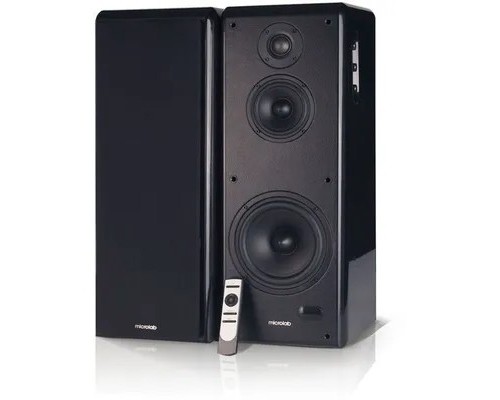 [Колонки] MICROLAB SOLO 19 черный {(40 Вт + 60 Вт) x 2, Частотная характеристика: 20 Гц - 20 кГц, Отношение сигнал/шум: > 80 дБ, Разделение: 45 дБ}