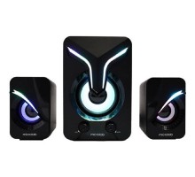 MICROLAB U270 Phenix черный {5 Вт + 3 Вт x2, Гармонические искажения: < 0,5% (1 Вт 1 кГц), Частотная характеристика: 20 Гц - 20 кГц, Чувствительность: 1000 мВ, Соотношение сигнал/шум: > 85 дБ, Раздел}