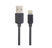 PERFEO Кабель для iPhone, USB - 8 PIN (Lightning), черный, длина 2 м., бокс (I4321)