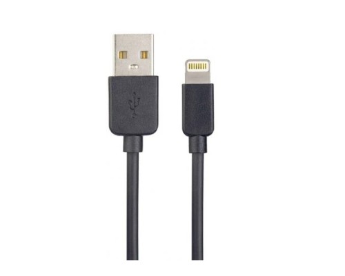 [кабели] PERFEO Кабель для iPhone, USB - 8 PIN (Lightning), черный, длина 2 м., бокс (I4321)